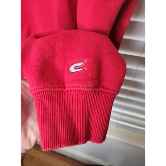 Ohio State Buckeyes Crewneck Sweatshirt Red XL Cotton blnd Embroidered Colosseum - Picture 6 of 7